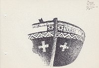 285 Piceno - paranza - decorazione di poppa